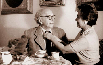 U příbuzných ve Zlíně v roce 1957